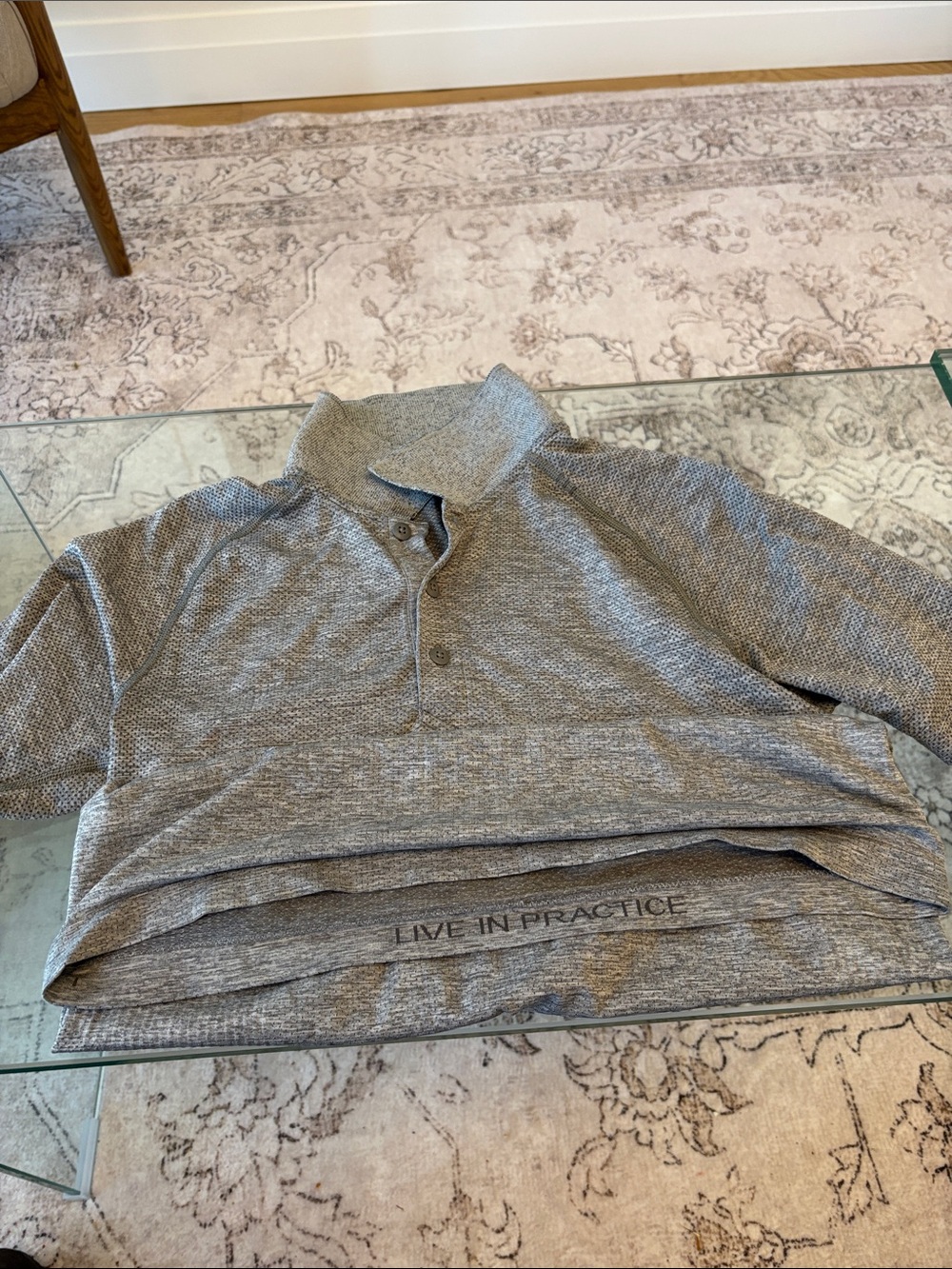 Lululemon Golf Shirt -  Grey | Size Small